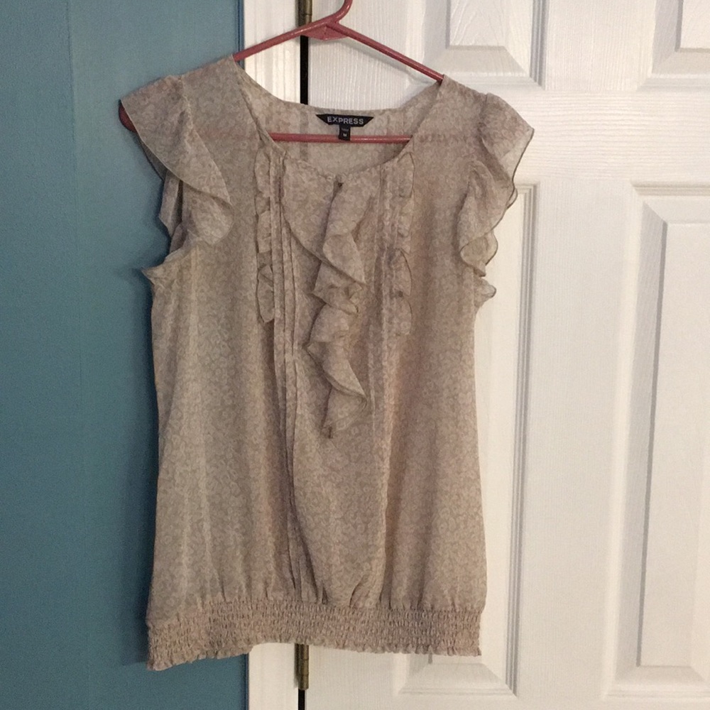 Express sleeveless top